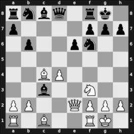 1967 HUN Ch Budapest HUN – Round 16 – Szabo, Laszlo – 1/2-1/2 – Lengyel, Levente – G55