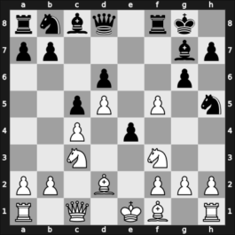 1967 HUN Ch Budapest HUN – Round 16 – Farago, Ivan – 1/2-1/2 – Kovacs, Laszlo M – G57