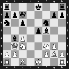 1967 HUN Ch Budapest HUN – Round 18 – Farago, Ivan – 1/2-1/2 – Bokor, Istvan – G64
