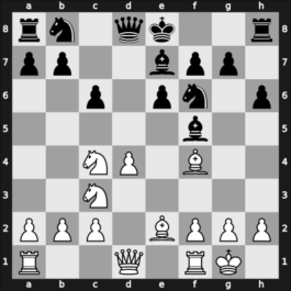 1967 HUN Ch Budapest HUN – Round 19 – Lengyel, Levente – 1/2-1/2 – Tipary, Lajos – G69