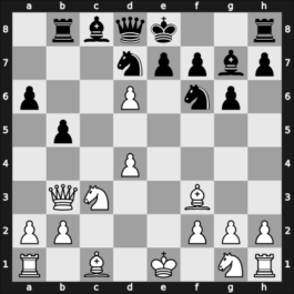 1967 HUN-RSFSR – Round 2 – Sveshnikov, Evgeny – 1-0 – Vadasz, Laszlo – G8