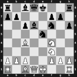1967 Budapest (HUN-RSFSR) – Round 2 – Lein, Anatoly – 1/2-1/2 – Barcza, Gedeon – G9