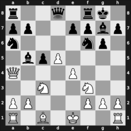 1967 Halle zt – Round 2 – Uhlmann, Wolfgang – 1-0 – Kristinsson, Agust Unnar – G9