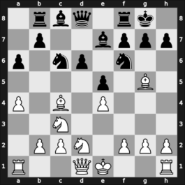 1967 Halle zt – Round 18 – Matulovic, Milan – 1/2-1/2 – Ciocaltea, Victor – G87