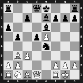 1967 Halle zt Halle GER – Round 10 – Cuijpers, Frans Andre – 1/2-1/2 – Westerinen, Heikki M.J. – G7