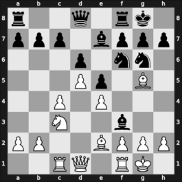 1967 Harrachov – Round 1 – Garcia Martinez, Silvino – 1/2-1/2 – Van den Berg, Ad – G12