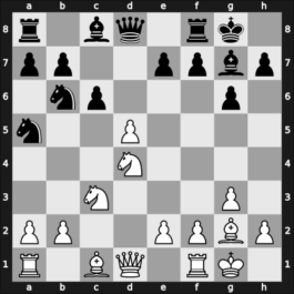 1967 Hastings6768 – Round 3 – Whiteley, Andrew Jonathan – 1/2-1/2 – Hartston, William R – G12