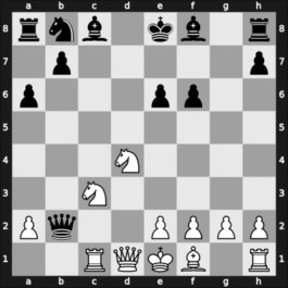 1967 Havana Armies Ch 4th – Round 7 – Sanchez Miguelez, Rafael – 1/2-1/2 – Myagmarsuren, Lkhamsuren – G39