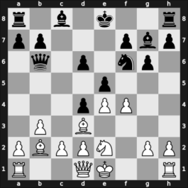 1967 Havana Armies Ch 4th – Round 9 – Ozsvath, Andras – 1/2-1/2 – Vasiukov, Evgeni – G57