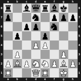 1967 Hoogovens – Round 4 – Van Geet, Dirk Daniel – 1-0 – Kavalek, Lubomir – G23