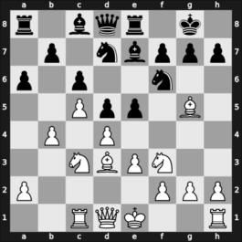 1967 Hoogovens – Round 7 – Ghitescu, Theodor – 1/2-1/2 – Robatsch, Karl – G47