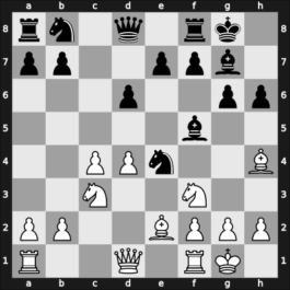 1967 Hoogovens – Round 10 – Ree, Hans – 1/2-1/2 – Kavalek, Lubomir – G69