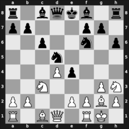 1967 Hoogovens – Round 11 – Langeweg, Kick – 0-1 – Gligorić, Svetozar – G76