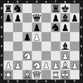 1967 Hoogovens-B – Round 3 – Marovic, Drazen – 1/2-1/2 – Tatai, Stefano – G11