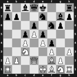 1967 IBM – Round 2 – Pachman, Ludek – 1/2-1/2 – Ree, Hans – G13