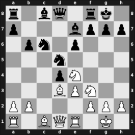 1967 IBM – Round 3 – Moiseev, Oleg – 1/2-1/2 – Pachman, Ludek – G16