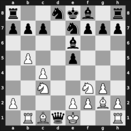 1967 IBM – Round 4 – Portisch, Lajos – 1/2-1/2 – Enevoldsen, Jens – G17
