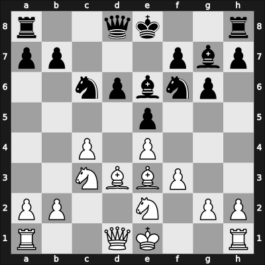1967 IBM I – Round 8 – Portisch, Lajos – 1-0 – Kotov Lundqvist, Alex – G13
