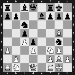 1967 Amsterdam (IBM-B) – Round 8 – Jongsma, Alexander – 1/2-1/2 – Marovic, Drazen – G24