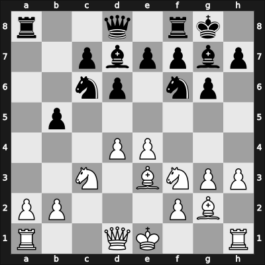 1967 It II Beverwijk NED – Round 15 – Van Scheltinga, Theo – 1/2-1/2 – Bredewout, Henk – G30