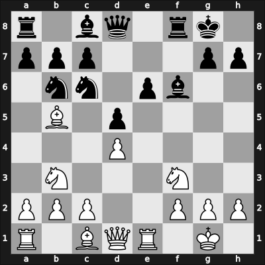 1967 Jerusalem wch-jr – Round 3 – Ghizdavu, Dumitru – 1/2-1/2 – Timman, Jan H – G5