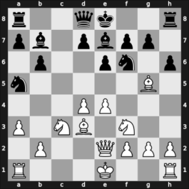1967 Jerusalem wch-jr – Round 9 – Timman, Jan H – 0-1 – Huebner, Robert – G13
