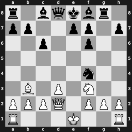 1967 Kbenhavnsmesterskabet – Round 4 – Moe, Mogens – 1/2-1/2 – Sloth, Jorn – G8
