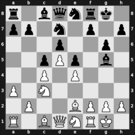 1967 Kbenhavnsmesterskabet – Round 6 – Brinck-Claussen, Bjorn – 1/2-1/2 – Sloth, Jorn – G11