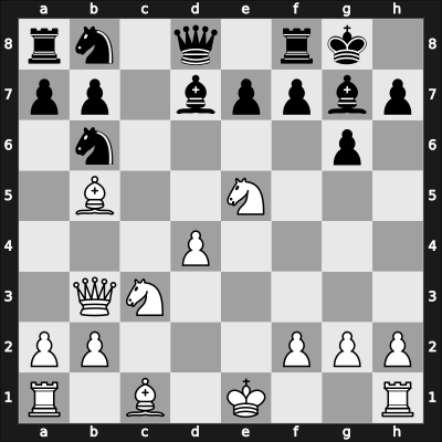 1967 Kiev (Ukraine) – Round 8 – Kots, Yuri I – 1/2-1/2 – Lukjanenko, Alexander – G9