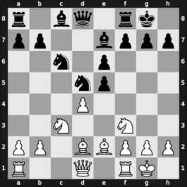 1967 Kiev (Ukraine) – Round ? – Alburt, Lev – 1/2-1/2 – Kots, Yuri I – G19