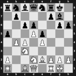 1967 Kraljevo – Round 11 – Bukic, Enver – 1/2-1/2 – Bogdanovic, Rajko – G17