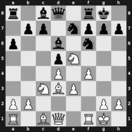 1967 Kraljevo – Round 13 – Janosevic, Dragoljub – 1/2-1/2 – Sokolov, Vladimir – G18