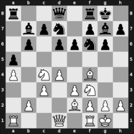 1967 Krems – Round ? – Bronstein, David I – 0-1 – Lambert, Hans – G16