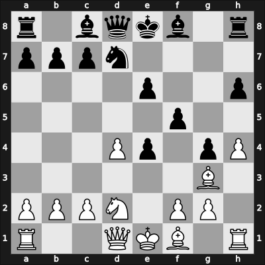 1967 Leningrad – Round 1 – Veresov, Gavriil – 0-1 – Korchnoi, Viktor – G9