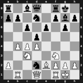 1967 Leningrad RUS – Round 7 – Gufeld, Eduard – 1/2-1/2 – Osnos, Viatcheslav – G8