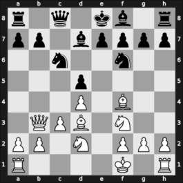 1967 Liberation Belgrade YUG – Round 2 – Tringov, Georgi P – 1/2-1/2 – Kholmov, Ratmir D – G4