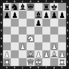 1967 Liberation Belgrade YUG – Round 3 – Sokolov, Vladimir – 1/2-1/2 – Forintos, Gyozo V – G10