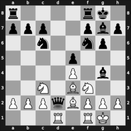 1967 Liberation Belgrade YUG – Round 6 – Bikhovsky, Anatoly – 1/2-1/2 – Parma, Bruno – G19