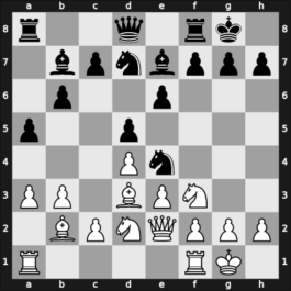 1967 Mar del Plata Open – Round 9 – Gonzalez Intelangelo, Gerardo – 1/2-1/2 – Luckis, Marcos – G31