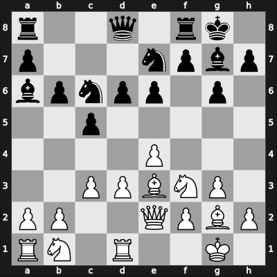 1967 Mar del Plata Open – Round 9 – Bibiloni, Jorge – 1/2-1/2 – Benko, Francisco – G32