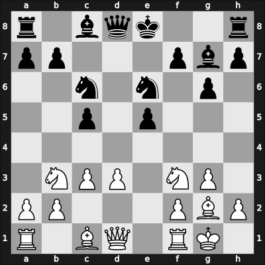 1967 Maribor – Round 1 – Pirc, Vasja – 1/2-1/2 – Lengyel, Laszlo – G11