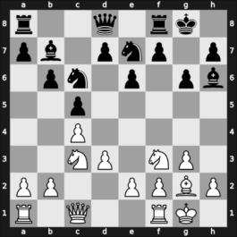 1967 Maribor – Round 2 – Reshevsky, Samuel – 1/2-1/2 – Ivkov, Borislav – G19