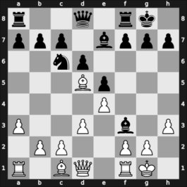 1967 Maribor – Round 3 – Robatsch, Karl – 1/2-1/2 – Lengyel, Laszlo – G26