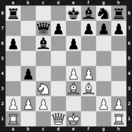 1967 Maribor – Round 11 – Robatsch, Karl – 1/2-1/2 – Janosevic, Dragoljub – G61