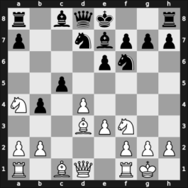 1967 Maribor – Round 12 – Ivkov, Borislav – 1/2-1/2 – Robatsch, Karl – G64