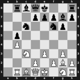 1967 Maribor – Round 13 – Reshevsky, Samuel – 1/2-1/2 – Matanovic, Aleksandar – G74