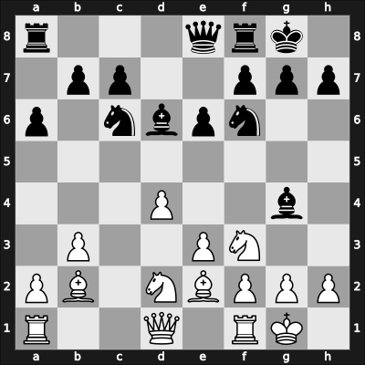 1967 Maribor – Round 14 – Minev, Nikolay N – 1/2-1/2 – Matulovic, Milan – G76
