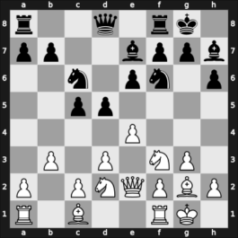 1967 Maribor – Round 14 – Pirc, Vasja – 0-1 – Reshevsky, Samuel – G81