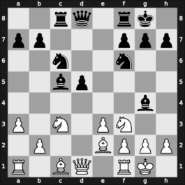 1967 Maribor – Round 1 – Lengyel, Laszlo – 1/2-1/2 – Malesic, Savo – G2