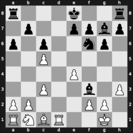 1967 Maribor – Round 13 – Malesic Slavko – 1/2-1/2 – Pirc, Vasja – G19